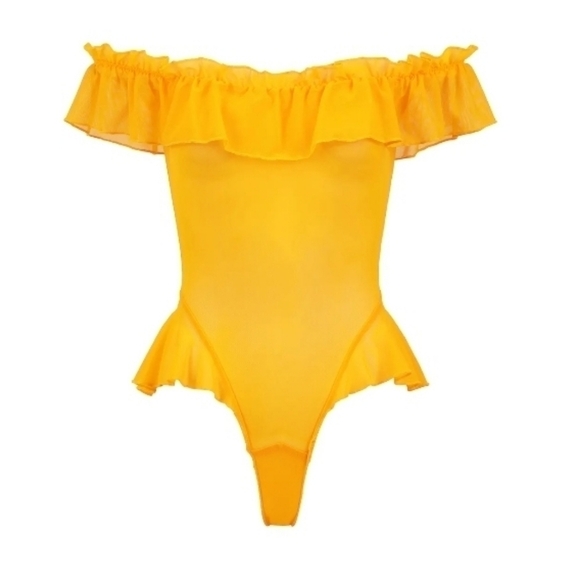 Laina Rauma Tops - Ruffle Bodysuit